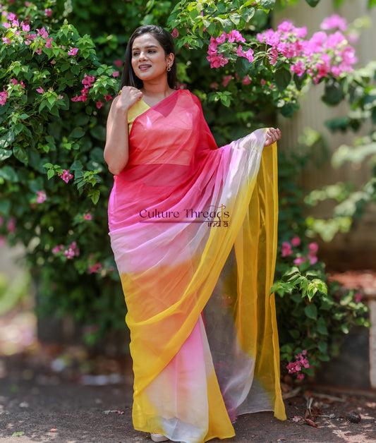 Blushing Dawn Saree