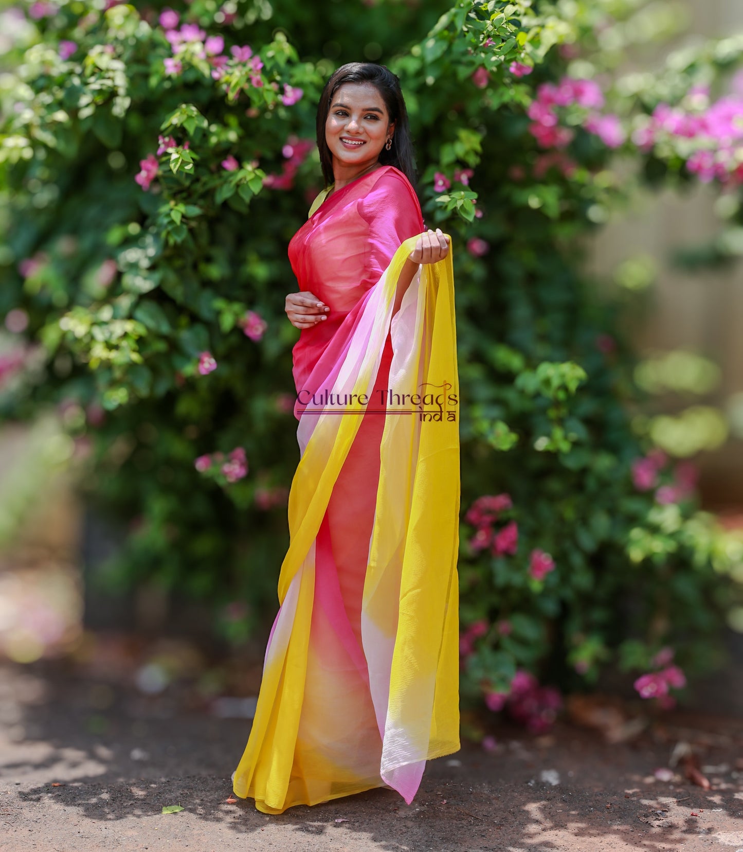 Blushing Dawn Saree