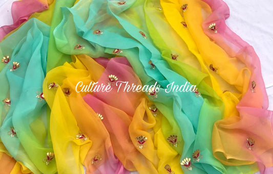 Colorburst Bliss Saree