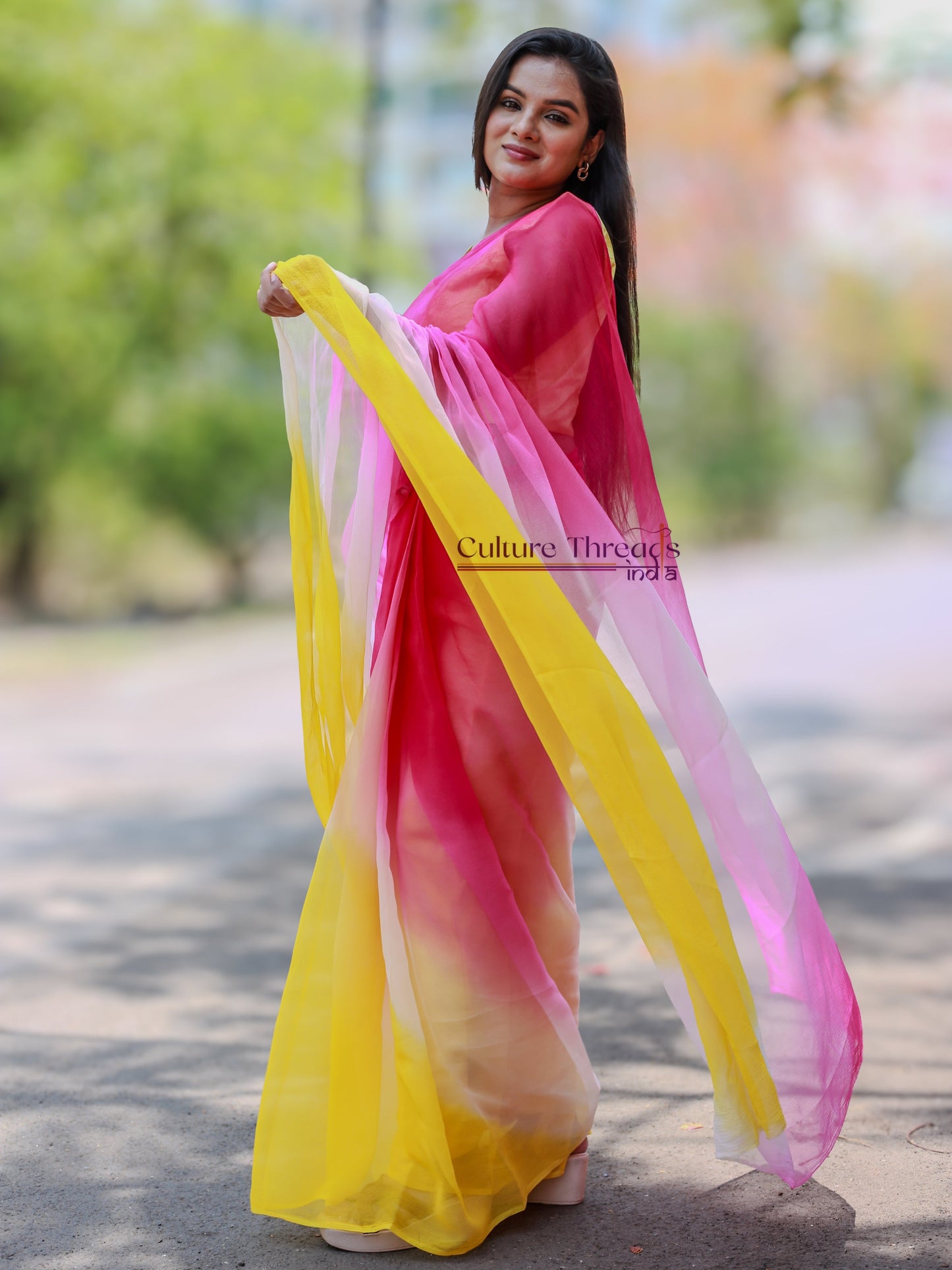 Blushing Dawn Saree