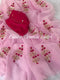 Pink Champagne Blossom Saree