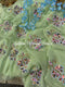 Minty Petal Floral Saree