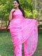 Bubblegum Rose Jaal Saree
