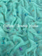 Aqua Petal Shimmer Saree