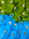 Peacock Shades Gota Patti Saree