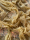 Golden Aura Floral Saree