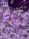 Lavender Floral Border Saree