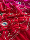 Rani Red Shimmering Saree