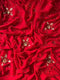 Red Jaal Saree