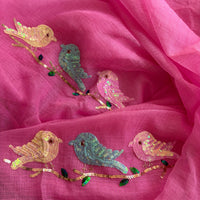 Kota Doria Feather Whisper Saree